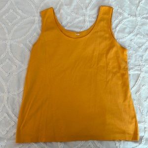 Orange tank top